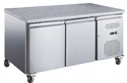 Tour réfrigéré pâtissière positif avec granit 2 portes 390 L - Afi-Collin-Lucy - AA28PPDM2 Tour réfrigéré pâtissière positif avec granit 2 portes 390 L - Afi-Collin-Lucy - AA28PPDM2