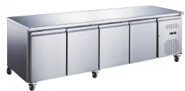 Table desserte réfrigérée positive 4 portes pleines 553 L - Afi-Collin-Lucy - AA4PP Table desserte réfrigérée positive 4 portes pleines 553 L - Afi-Collin-Lucy - AA4PP