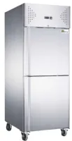 Armoire congélateur professionnelle 2 portes pleines 700 L tropicalisée classe climatique 5 - Afi-Collin-Lucy - AAF7PNNM