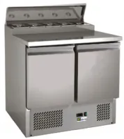 Saladette réfrigérée 2 portes pleines positive 240 L - Afi-Collin-Lucy - AAPS200 Saladette réfrigérée 2 portes pleines positive 240 L - Afi-Collin-Lucy - AAPS200
