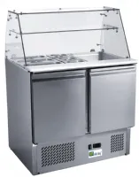 Saladette réfrigérée 2 portes pleines 240 L positive - Afi-Collin-Lucy - AAS900V