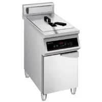 Friteuse professionnelle sur coffre induction 30 litres 2 portes - virtus - acc0020 - Virtus group - ACC0020