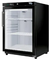 Mini-bar professionnel noir 1 porte vitrée positive 200 L - Sofraca - AE201PVB - SOFRACA - AE201PVB