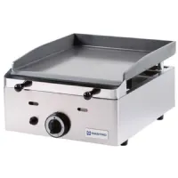 Plaque à Snacker gaz de table avec 1 zone lisse 3.1 kW - Virtus - AJA0027 - VIRTUS GROUP - AJA0027