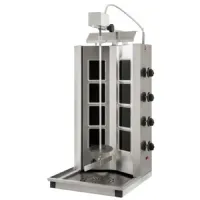 Grill kebab vitrocéramique 4 zones triphasé charge max. 40-55 kg - virtus - aje0017 - Virtus group - AJE0017 Grill kebab vitrocéramique 4 zones triphasé charge max. 40-55 kg - virtus - aje0017 - Virtus group - AJE0017