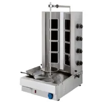 Grill kebab vitrocéramique 4 zones de chauffage, moteur infrarouge inférieur, charge max. 40-60 kg triphasé - virtus - aje0019 - Virtus group - AJE0019 Grill kebab vitrocéramique 4 zones de chauffage, moteur infrarouge inférieur, charge max. 40-60 kg triphasé - virtus - aje0019 - Virtus group - AJE0019