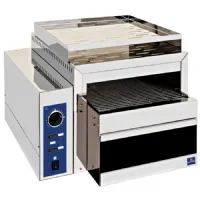 Toaster à tunnel avec variateur de vitesse, chambre 280x75 mm, 3 kw, 500x570x435 mm - virtus - ajg0018 - Virtus group - AJG0018