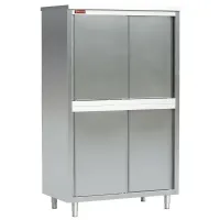 Armoire haute professionnelle en inox AISI 441 - Diamond - AR166V1/B - DIAMOND - AR166V1/B