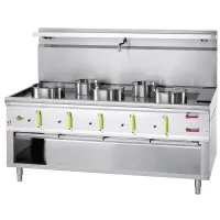 Fourneau wok professionnel gaz 5 zones 94 kw - diamond promo - asia2-c5r - Diamond promo - ASIA2-C5R Fourneau wok professionnel gaz 5 zones 94 kw - diamond promo - asia2-c5r - Diamond promo - ASIA2-C5R