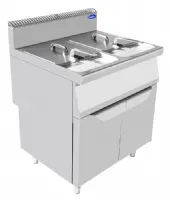 Friteuse cuisine pro profondeur 700 sur placard Gaz propane - Atosa - AT7G8F-F Friteuse cuisine pro profondeur 700 sur placard Gaz propane - Atosa - AT7G8F-F