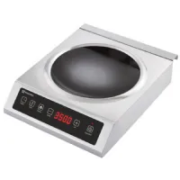 Wok à poser induction 3,5 kw, ø 280 mm - virtus - avz0006/b - Virtus group - AVZ0006/B