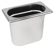 Bac gastronorme GN 1/9 en polycarbonate 3,5 L 106x176x100 mm - Furnotel - B20568 Bac gastronorme GN 1/9 en polycarbonate 3,5 L 106x176x100 mm - Furnotel - B20568