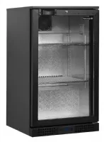Arrière bar de 1 porte vitrée positif noir 92 L +2 à +10 °C - Tefcold - BA6H Arrière bar de 1 porte vitrée positif noir 92 L +2 à +10 °C - Tefcold - BA6H