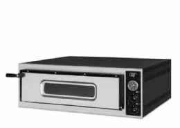 Four à pizza électrique professionnel monophasé ou triphasé 1 chambre 4 pizzas Ø 35 cm - GGF - BASIC 4 N