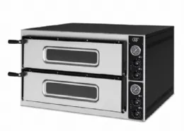 Four à pizza électrique professionnel monophasé ou triphasé 2 chambres 4+4 pizzas ø 35 cm - ggf - basic 44 n - Ggf - BASIC 44 N Four à pizza électrique professionnel monophasé ou triphasé 2 chambres 4+4 pizzas ø 35 cm - ggf - basic 44 n - Ggf - BASIC 44 N