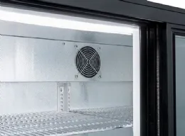 Photo 2 - Arrière-bar réfrigéré 2 portes coulissantes vitrées 208 l +1/+10°c - coolhead - bbc 286s - Cool head italie - BBC 286S