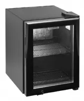 Réfrigérateur table top noir 1 porte vitrée positif - Tefcold - BC30