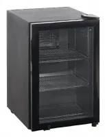 Réfrigérateur table top noir 1 porte vitrée positif - tefcold - bc60 - Tefcold - BC60