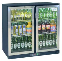 Arrière Bar 2 portes battantes inox 220 L positif - Atosa - BDS-210 Arrière Bar 2 portes battantes inox 220 L positif - Atosa - BDS-210