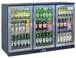 Arrière Bar 3 portes battantes inox 320 L positif - Atosa - BDS-310 Arrière Bar 3 portes battantes inox 320 L positif - Atosa - BDS-310