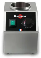 Chauffe-chocolat professionnel électrique simple 1 emplacement 170 w inox - krampouz - becic1ao - Krampouz - BECIC1AO