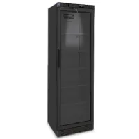 Armoire à boissons réfrigérée verticale 373 litres avec porte vitrée et 5 étagères, positive - noire - virtus - bfd0020/sbl - Virtus group - BFD0020/SBL Armoire à boissons réfrigérée verticale 373 litres avec porte vitrée et 5 étagères, positive - noire - virtus - bfd0020/sbl - Virtus group - BFD0020/SBL