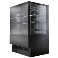Vitrine réfrigérée de boulangerie pâtisserie comptoir ventilé 3 étagères et vitre verticale, positive, 763 mm, noire - virtus - bgb0274 - Virtus group - BGB0274 Vitrine réfrigérée de boulangerie pâtisserie comptoir ventilé 3 étagères et vitre verticale, positive, 763 mm, noire - virtus - bgb0274 - Virtus group - BGB0274