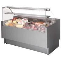 Vitrine de traiteur crèmerie ventilée 1520 mm avec vitre verticale, positive - virtus - bgb0441 - Virtus group - BGB0441 Vitrine de traiteur crèmerie ventilée 1520 mm avec vitre verticale, positive - virtus - bgb0441 - Virtus group - BGB0441