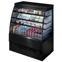 Vitrine libre service ventilée avec 3 étagères, positive, 1205 mm - RAL9005 - Virtus - BGB0464 Vitrine libre service ventilée avec 3 étagères, positive, 1205 mm - RAL9005 - Virtus - BGB0464