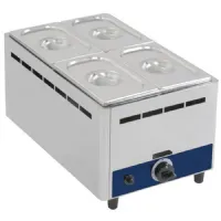Bains Marie gaz de table, 1 cuve GN 150 mm - Virtus - BM11G - VIRTUS GROUP - BM11G