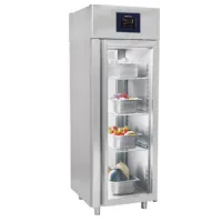 Armoire réfrigérée traversante 700 l inox avec portes en verre gn 2/1 positive wifi - virtus - bma0093/f - Virtus group - BMA0093/F