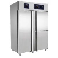 Armoire bi température 350 l positive et positive en inox avec wifi - virtus - bmc0017/fn - Virtus group - BMC0017/FN Armoire bi température 350 l positive et positive en inox avec wifi - virtus - bmc0017/fn - Virtus group - BMC0017/FN
