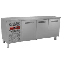 Table frigorifique professionnelle ventilée 3 portes positive 2 grilles 395 l - diamond promo - bmiv20/r2 - Diamond promo - BMIV20/R2