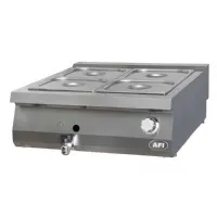 Bains-marie pro ligne profondeur 900 Gaz 4 cuves - Afi-Collin-Lucy - BMP9G80 Bains-marie pro ligne profondeur 900 Gaz 4 cuves - Afi-Collin-Lucy - BMP9G80