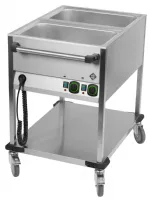 Bains Marie monophasé 2 cuves - RM Gastro - BMPK 2120