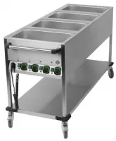 Bains Marie monophasé 4 cuves - RM Gastro - BMPK 4120