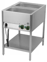 Bains Marie monophasé 2 cuves - RM Gastro - BMSK 2120 Bains Marie monophasé 2 cuves - RM Gastro - BMSK 2120