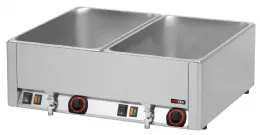 Bains marie monophasé 2 cuves - redfox - bmv 2115 - Redfox - BMV 2115