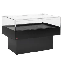 Vitrine réfrigérée professionnelle noire positive 1500x920x940 mm - diamond promo - bn150/v-b5/t2 - Diamond promo - BN150/V-B5/T2