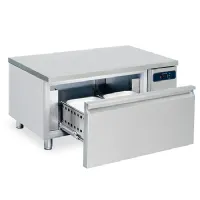 Soubassement négatif avec 1 tiroir gn 2/1 h=150 mm pour appareils de cuisson, l=1200 mm - virtus - bnb0040 - Virtus group - BNB0040