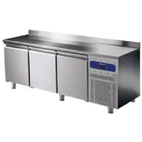Table négative 3 portes pleines 600 mm avec dosseret -10°/-20°c - virtus - bnb0185 - Virtus group - BNB0185 Table négative 3 portes pleines 600 mm avec dosseret -10°/-20°c - virtus - bnb0185 - Virtus group - BNB0185
