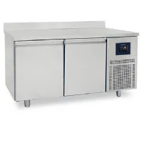 Table négative 2 portes pleines 600x400 mm plan en inox et dosseret -10°/-22°c - wifi - virtus - bnz0003/fnpi - Virtus group - BNZ0003/FNPI Table négative 2 portes pleines 600x400 mm plan en inox et dosseret -10°/-22°c - wifi - virtus - bnz0003/fnpi - Virtus group - BNZ0003/FNPI