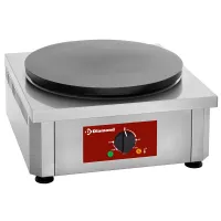 Crêpière professionnelle Monophasé Ø 400 mm plage 0 à 300 °C - Diamond Promo - BRET/1E-R