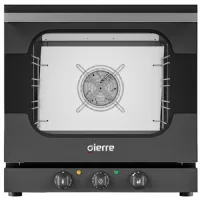 Four mixte professionnel à convection électrique mécanique humidificateur, 4 niveaux 432x342 mm, électrique - virtus - brv0443sfau - Virtus group - BRV0443SFAU