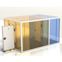 Photo 2 - Chambre froide professionnelle iso 100 3030x2960x2430 mm - diamond - c1810/xbf-combi - Diamond - C1810/XBF-COMBI