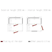 Photo 5 - Chambre froide professionnelle iso 100 3030x2960x2430 mm - diamond - c1810/xbf-combi - Diamond - C1810/XBF-COMBI
