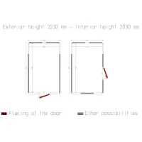 Photo 2 - Chambre froide professionnelle iso 100 3030x4830x2430 mm - diamond - c2910/xbf - Diamond - C2910/XBF