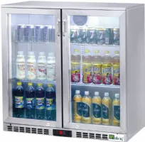 Arrière Bar 2 portes vitrées 208 L positif - Afi-Collin-Lucy - C2BI