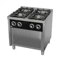 Cuisinière 4 feux vifs gaz 30,6 kW sur placard - Hr Fainca - C4F750E Cuisinière 4 feux vifs gaz 30,6 kW sur placard - Hr Fainca - C4F750E