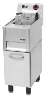 Friteuse cuisine pro profondeur 600 électrique 8 litres avec soubassement 33 triphasé - casselin - c6fe833s - Casselin - C6FE833S